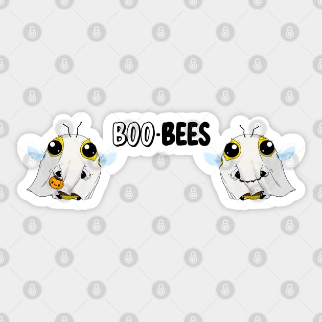 BOO-BEES Sticker by Carlo Betanzos